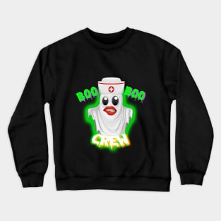 Boo Boo crew nurse  halloween t-shirt Crewneck Sweatshirt